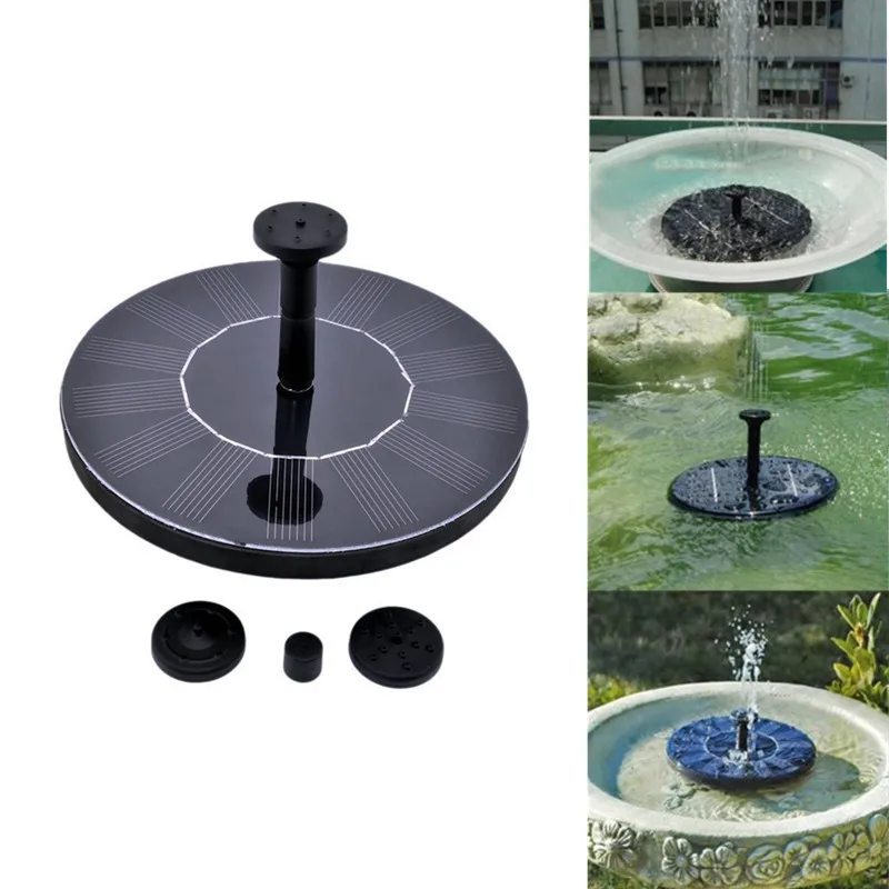 

Solar Energy Floating Water Pump Solar Panel Garden Plants Water Power Fountain Pool Garden Decoration Floating