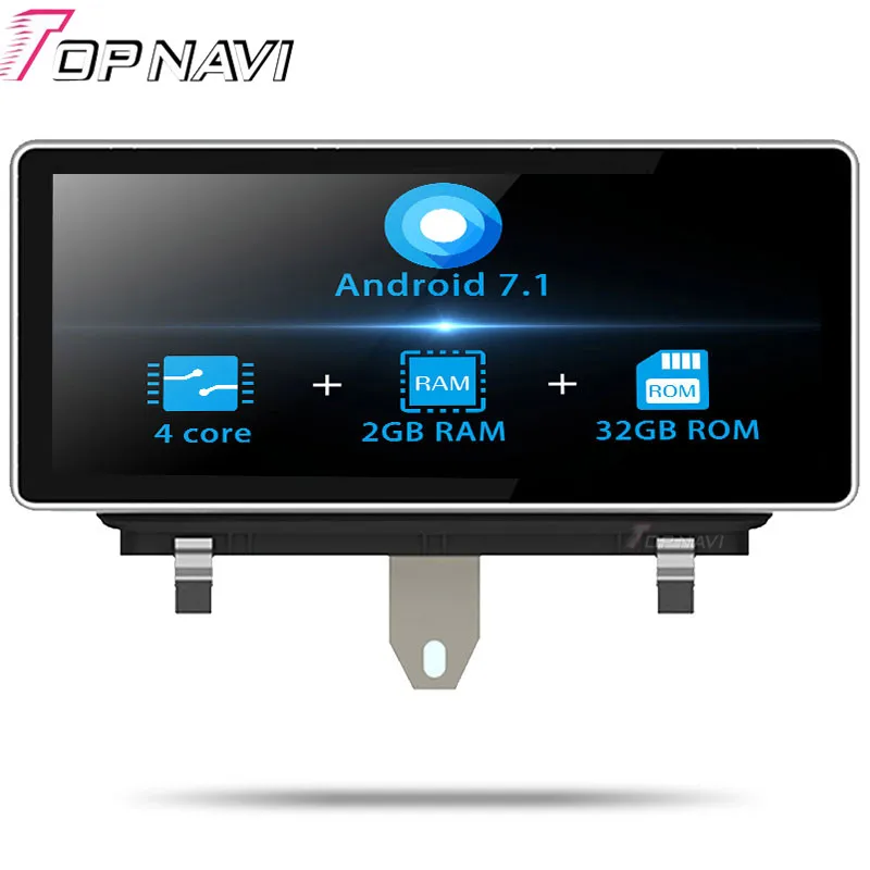 7.1 2G-32G 4 Core Topnavi Android 7,1 автомобильный медиацентр плеер Авто видео для AUDI Q3 2011 2012 2013 Стерео gps навигация - Цвет: 7.1 2G-32G 4 Core