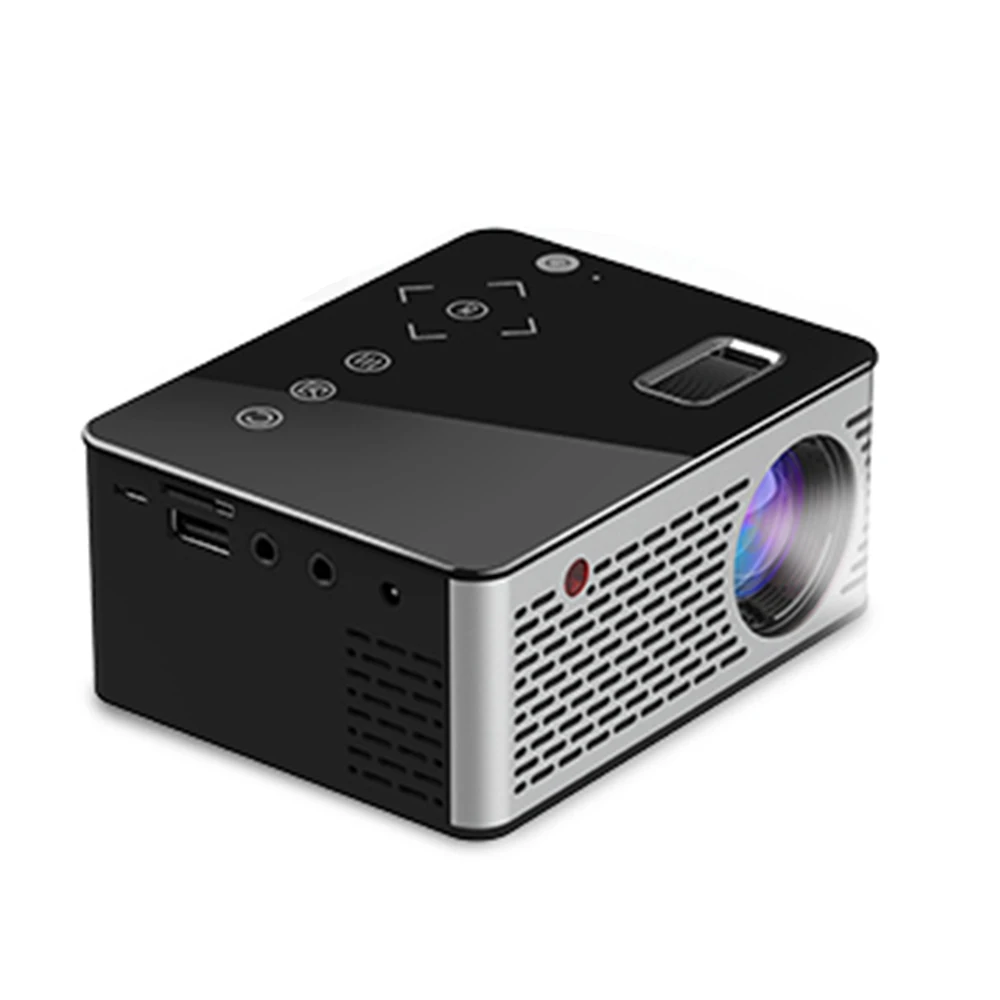 

T200 LED Mini Projector HD1080P Portable HDMI USB AV Video Game Projector for Home Theater