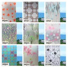 Лидер продаж 45 см* 200 см матовый конфиденциальности Стекло окна Плёнки клей окна Стикеры Домашний Декор вода трансферная печать Плёнки Ванная комната