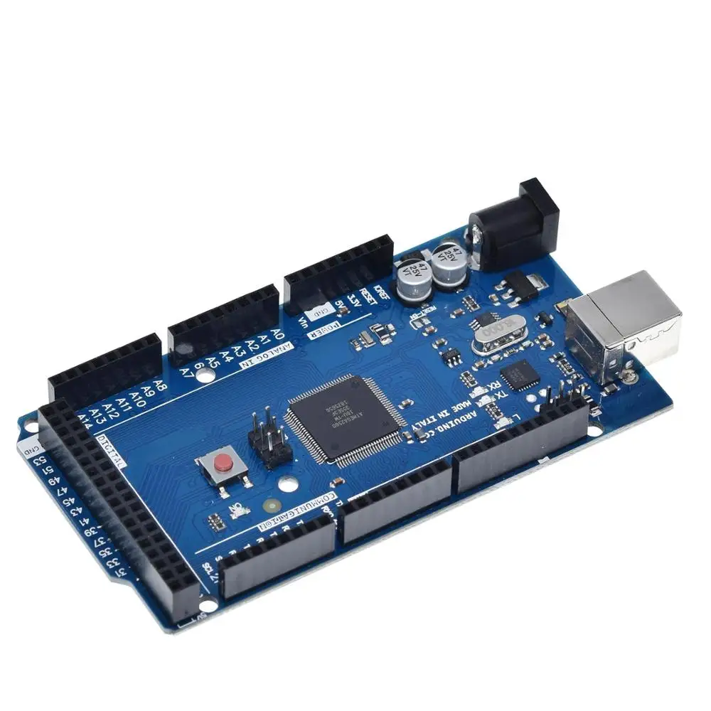 TZT Mega 2560 R3 с логотипом mega2560 REV3 ATmega2560-16AU плата(не USB кабель) совместимый Mega 2560 r3 для Arduino