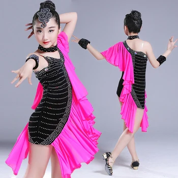 Girls Latin dance skirt performance performance competition clothing children's high-grade practice grading dance skirt s3 doctors nurses professional acoustical classic household high performance bold rubber tube high grade stethoscope chestpiece