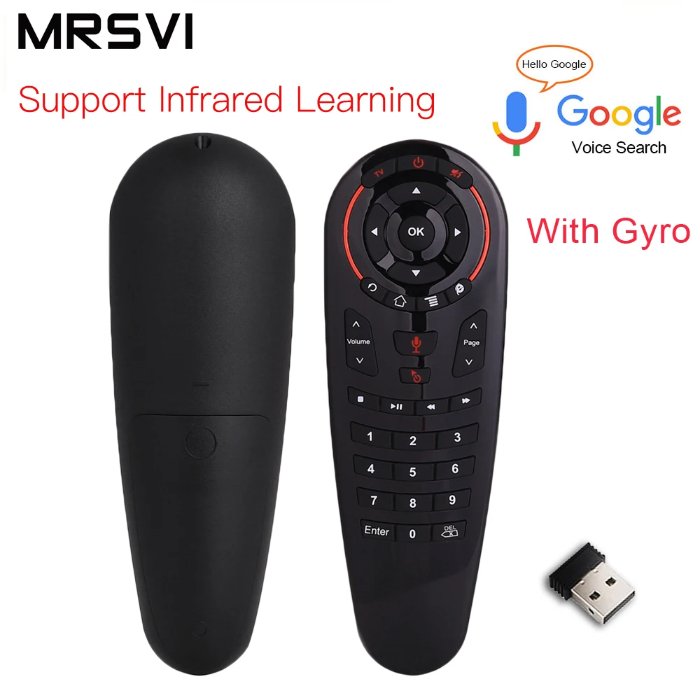 Пульт дистанционного управления G30/G30s 2 4G Беспроводная клавиатура Air Mouse датчик