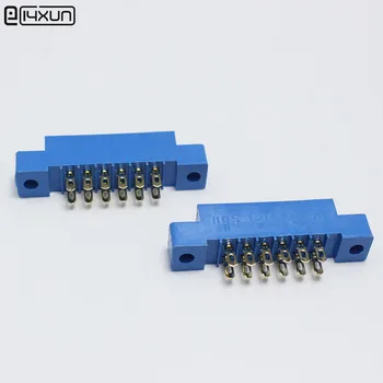 

10Pcs/Lot 805 12P Card Edge Connector 3.96mm Pitch 2x6 Row 12 Pin PCB Slot Solder Socket SP12 Dip Wire Solder Type