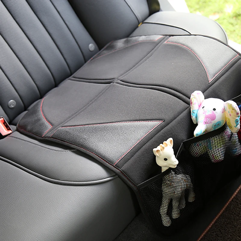 

Toddler Seat Mat Car Seat Protector Children Chair Pad with Pocket for Handy Storage,Infant Mat for Car Seat
