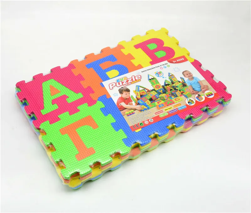 Большой/маленький размер детский игровой коврик-пазл коврики ковры Детские пазлы русский язык пазлы из ЭВА 3D DIY мягкие игрушки для детей