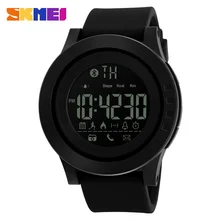 SKMEI 1255 Men Women Smart Watch Calorie Pedometer Multi Functions Remote Camera Hours 50M Waterproof Digital