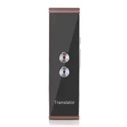 Голосовой Bluetooth переводчик Универсальный многоязычный речевой смарт-языковое устройство для перевода с приложением для деловых поездок el