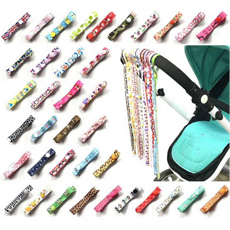 

2019 Pacifier Chain Stroller Accessory Strap Holder Toys Saver Fixed Bind Belt Toy Baby Anti-Drop Hanger Belt Lanyard I0121
