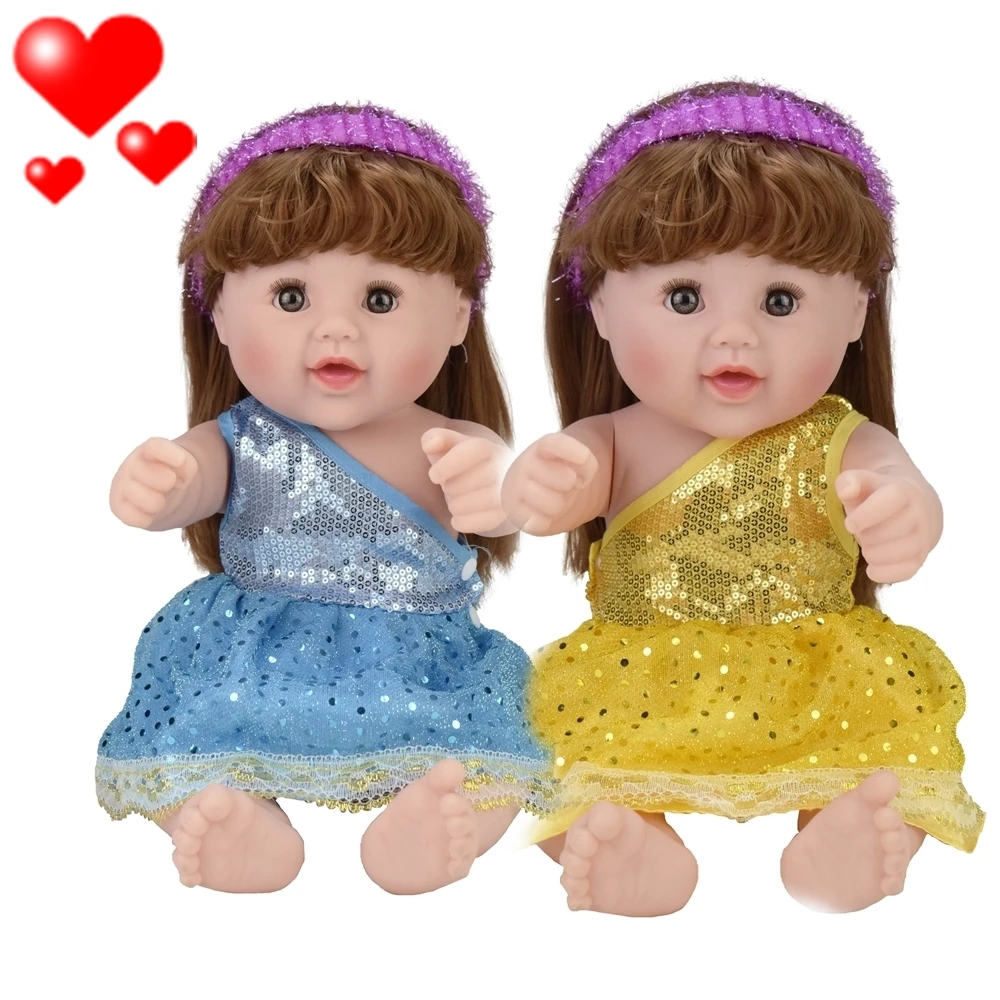

18''Cheap Reborn Child Dolls Girl Life like Babies Toddlers Wholesale Look Real Moveable Babydoll Rooted Hair Vinyl Infants Toy