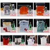 Reclosable clear plastic underwear storage bag for travel clothes packag transparent ziplock poly packaging by slider 50pcs/lot 3