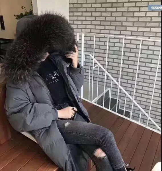 Laveur Blanc Collier Le Grand Taille Chien Manteaux De black Beige Vers 2018 Vestes Canard green Mode grey D'hiver Nouveau Réglable Duvet Femmes Bas Raton Automne YqqZE5
