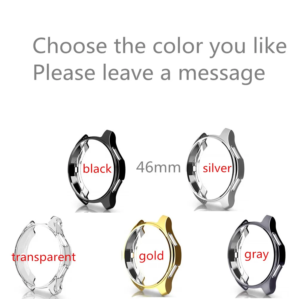 46 мм чехол + ремешки из нержавеющей стали для Samsung Gear S3 Classic/Frontier Link браслет 22