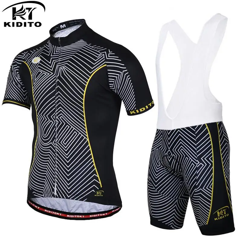 KIDITOKT Ropa Ciclismo MTB велосипедная одежда спортивная одежда короткий велосипедный комплект equipacion ciclismo verano hombre pro team велосипедные комплекты - Цвет: CBJ-BT-0501
