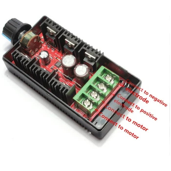 

1pc 2000W MAX DC Electronic Speeder PWM Motor Speed Governor Controller Speed Controller 12/24/36/50V 40A