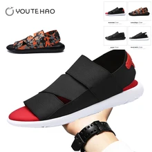 YOUTEHAO/Новинка; Мужская обувь из натуральной кожи; мужские сандалии; Летняя мужская обувь; пляжные сандалии; мужские модные уличные повседневные кроссовки; размер 46
