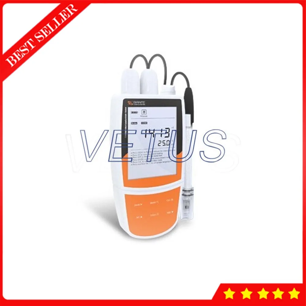 Bante902P pH/Conductivity/TDS/Salinity Meter Resistivity Temperature Tester With USB interface | Инструменты