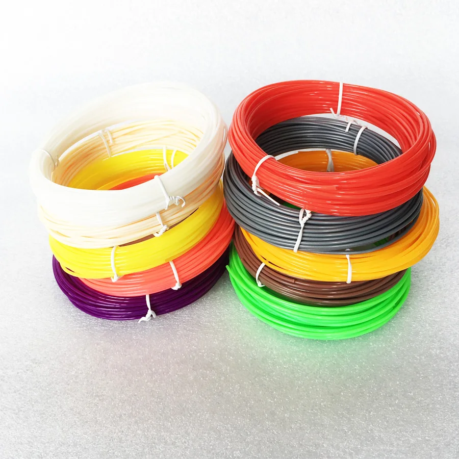 

10M 10 colors 3d Printer Filament Optional 1.75mm ABS for Printer Pen Consumables Supplies MakerBot