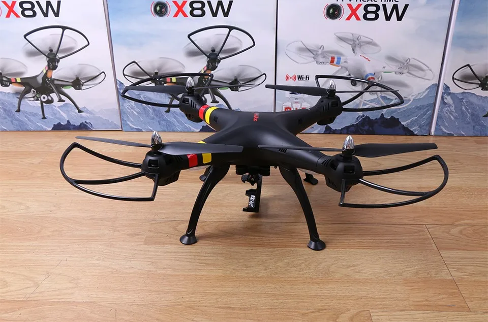 SYMA X8W X8HG X8HW Квадрокоптер с дистанционным управлением Drone без каких-либо Камера 2,4G 6-осевой Радиоуправляемый вертолет может поместиться Gopro/Xiaoyi/SJCAM VS MJX B3 B6