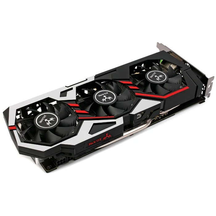 Оригинальная красочная игровая 1060 U 3GD5 Топ Графика карты GeForce GTX NVIDIA чип 192bit 3 Гб