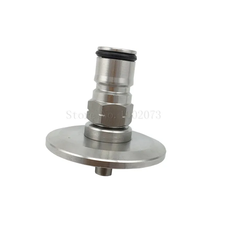 1.5Tri Clamp to Ball Lock Post, SS304 Sanitary Brewer Fitting, 50.5mm OD ferrule for SS conical fermenter pressure transfer (5)