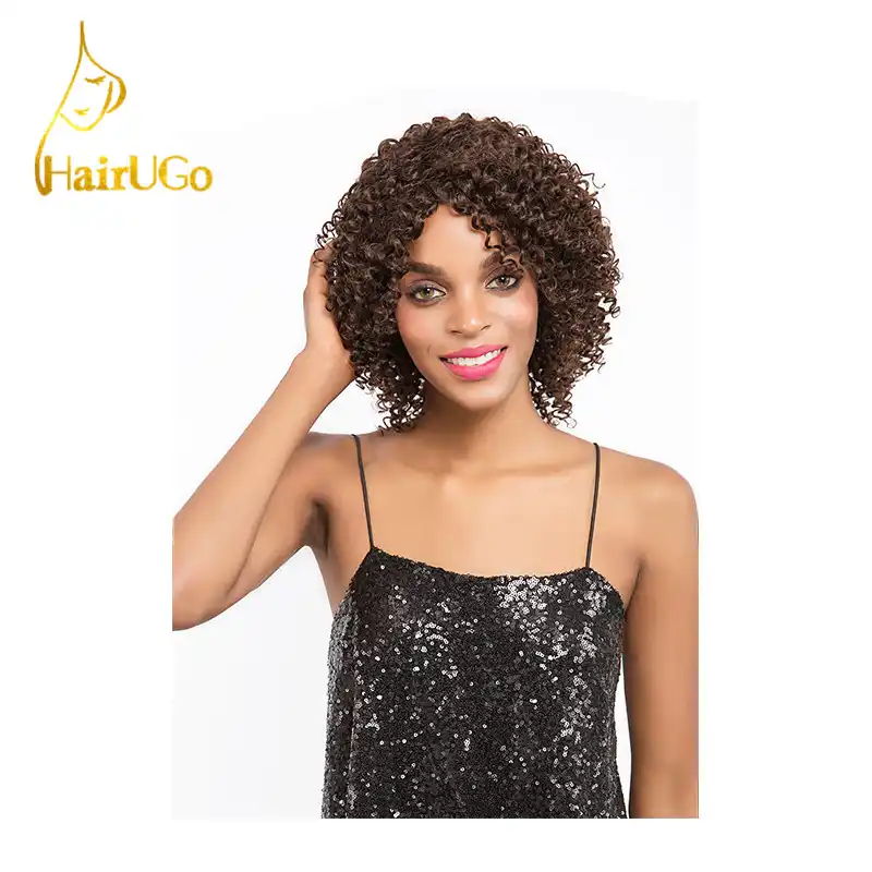 Hairugo Hair Brazilian Curly Virgin Human Hair Curly 4 Color