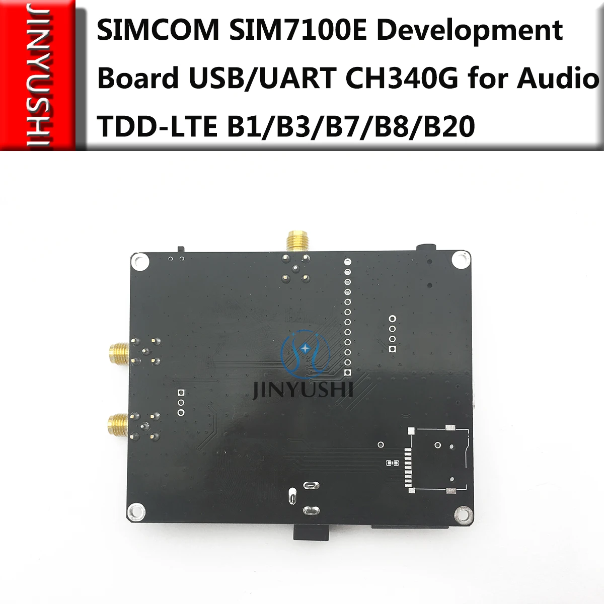 SIMCOM SIM7100E коммутационная плата/плата EVB/макетная плата USB/UART CH340G для аудио TDD-LTE B1/B3/B7/B8/B20