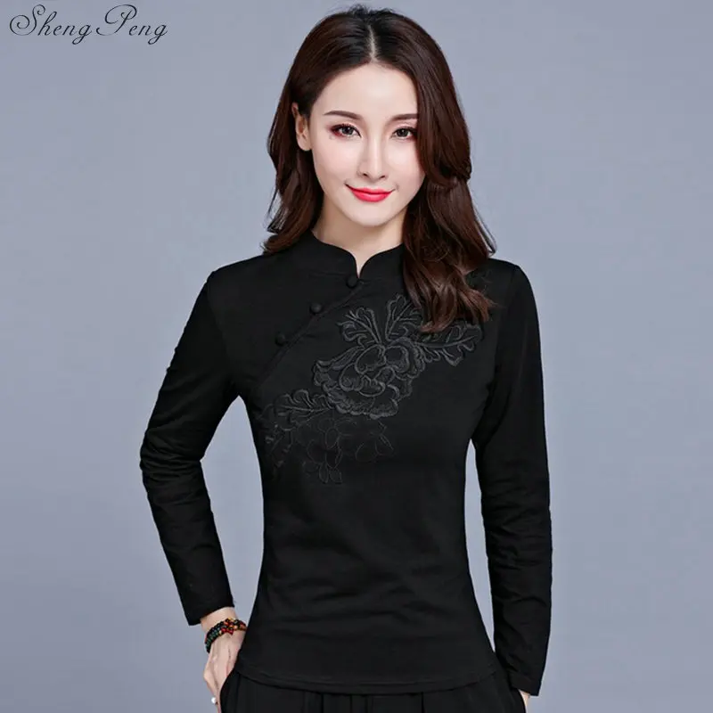 Traditional Chinese Clothing Top for Women women chinese shirt