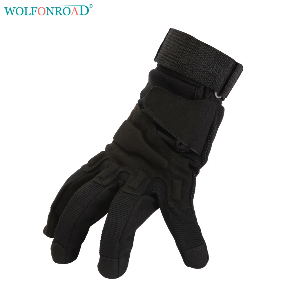 WOLFONROAD мужские тактические перчатки на полный палец, альпинистские перчатки, военные противоскользящие велосипедные перчатки, L-XDQJ-24
