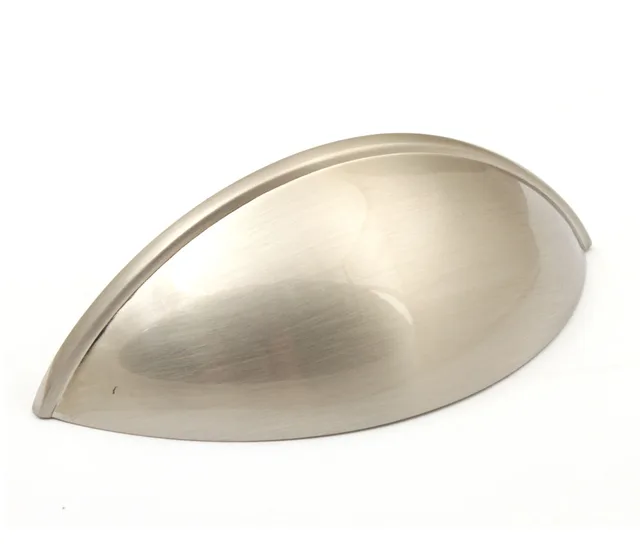 Nickel Brush Cabinet Handles S Shell Type Kitchen Nickel Brush Cabinet Handles S Shell Type Kitchen Hardware Furniture Drawer Pulls Dresser Cupboard Door