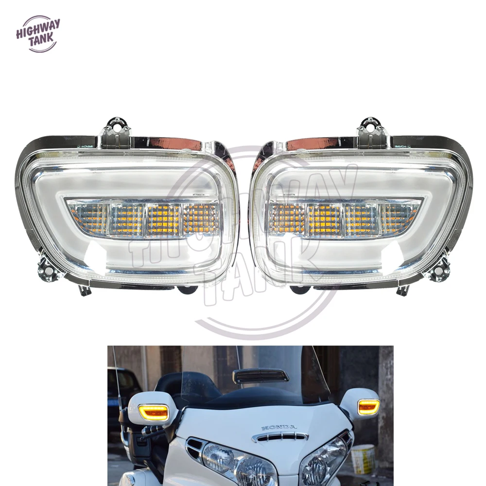 Lighting & Indicators Motorcycle Parts Front LED Turn Signals Light