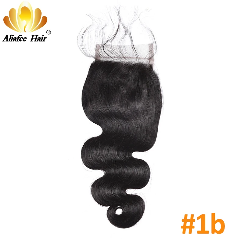 Волосы AliAfee # 1b/#2/#4/#27/#99/# бордовые 4*4 швейцарские Кружевные бразильские волнистые