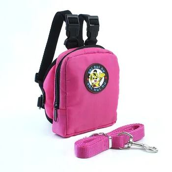 

Dourable nylon Backpack for Pet Cat Pet Dog Backpack for Small Dog multifunction School Bag Dog Backpack with Harness leash