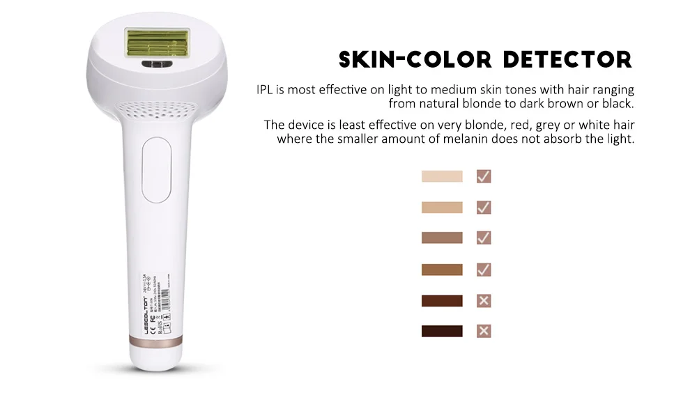 LESCOLTON T009i 2 in 1 IPL Laser Permanent Face Body Bikini Hair Removal Machine Epilator