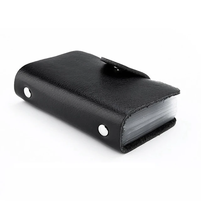 Faux Leather Passport and ID Holder for Women - Image 3