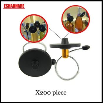 

RF8.2Mhz eas sensor alarm tag wine security tag alcohol magnetic tag with ajustable lanyard X200 piece