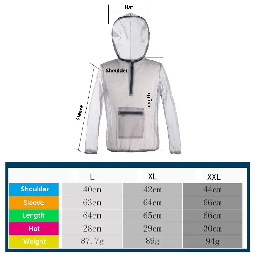 Одежда для рыбалки, жилет, наружное средство от комаров, костюм, куртка-жук, сетчатые костюмы с капюшоном, защитная сетка для насекомых, одежда для рыбалки, xs
