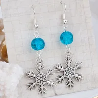 DoreenBeads-Handmade-Earrings-Antique-Silver-Green-Blue-Acrylic-Christmas-Snowflake-56mm-2-2-8-x-19mm.jpg_200x200