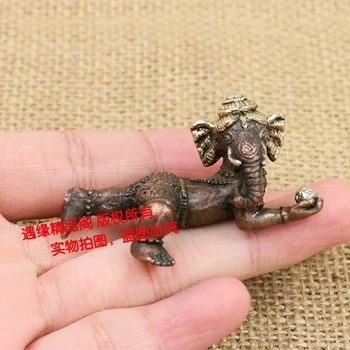 

Antique Purple Copper (Elephant Trunk Goddess of Wealth) Hanging Parts