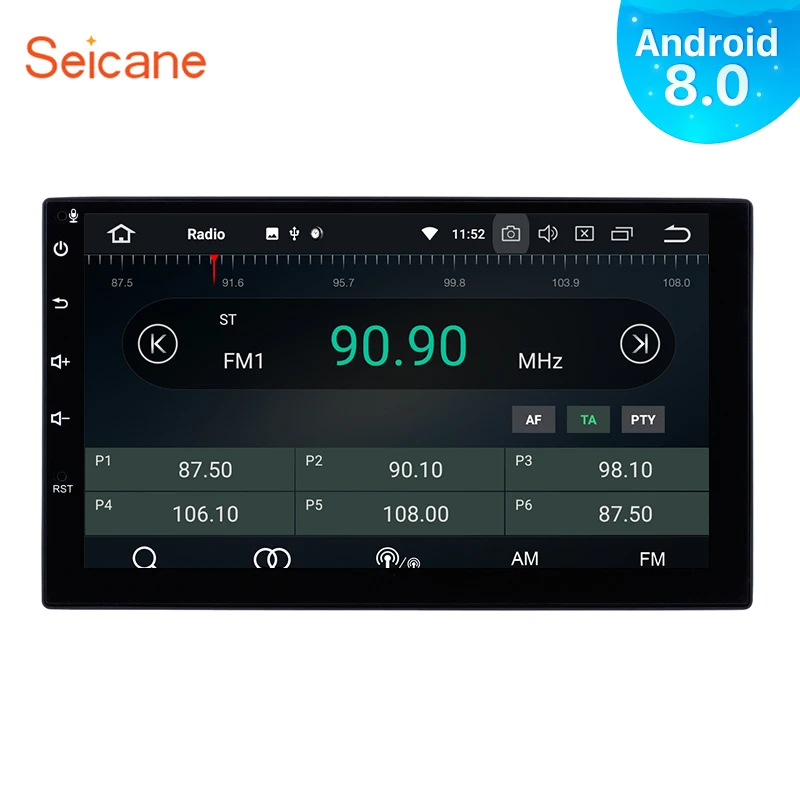 

Seicane 2Din Android 8.0 7" Car Radio GPS Navigation Multimedia Player Head Unit For Universal NISSAN TOYOTA SUNNY COROLLA