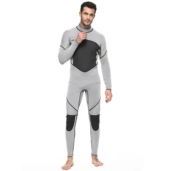 

Sbart New One-Piece Neoprene 3mm Diving Suit Winter Long Sleeve Men Wetsuit Prevent Jellyfish Snorkeling Suit