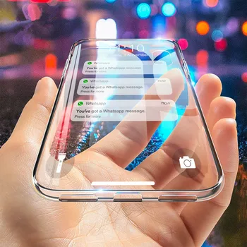 

500 PCS Classical Transparent Case For iPhone Xs Max XR XS Ultra Thin Crystal Cover for Samsung Note 9 Fitted CaseSE2