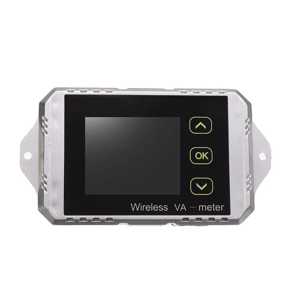 

VAT1050 Digital Display Wireless DC Voltmeter Current Tester Watt Measurement Electric Garage Meter With Temperature Sensor