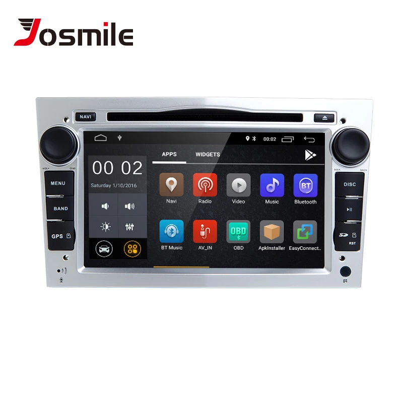 Josmile 2 Din Android 8 1 автомобильное радио DVD для Opel Vectra C Zafira B Vivaro Astra H GJ Corsa D Meriva