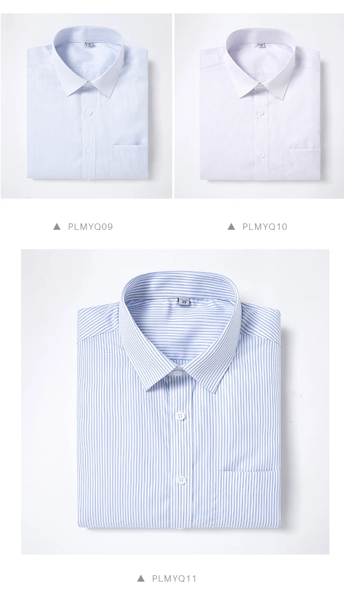 Для Мужчин's Стандартный-fit Non-Iron платье рубашка пуговицу Формальные Бизнес с длинным рукавом морщин устойчивостью легкий уход рубашки