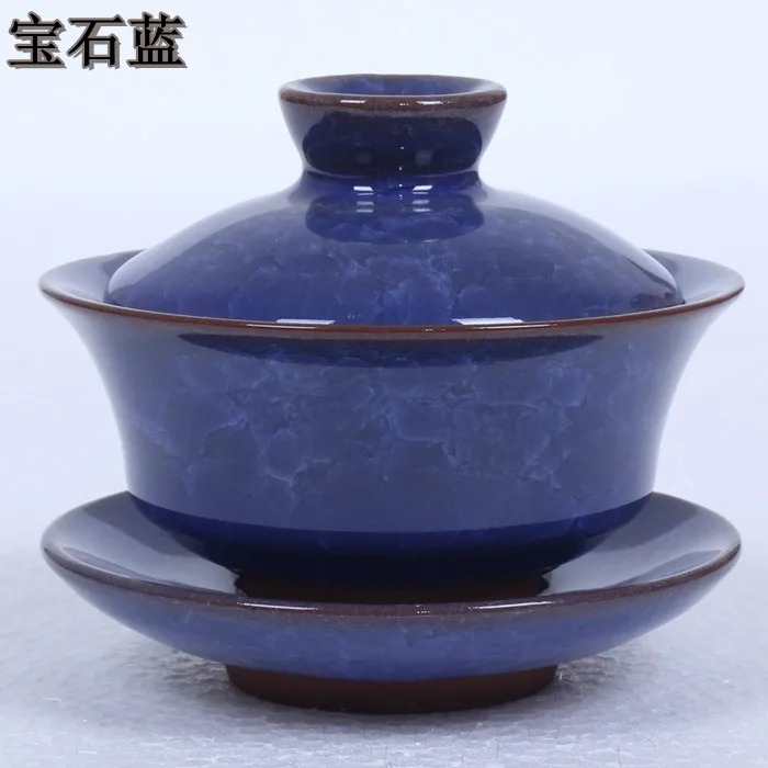 Чайная чаша с ледяным покрытием керамический чайный набор кунг-фу ледяная, с трещинами Глазированная ваза фиолетовая глина чайные чашки