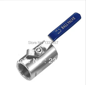 

Free shipping 3/4" BSPP 304 Stainless Steel Valve Vinyl Handle WOG1000 DN20