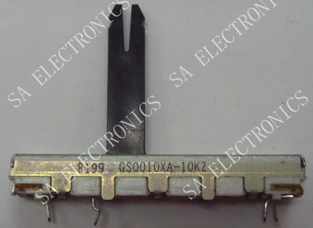 

[BELLA]Original Japan's original authentic red crown ALPS Slide sliding potentiometer B10K 4.5 cm--10PCS/LOT