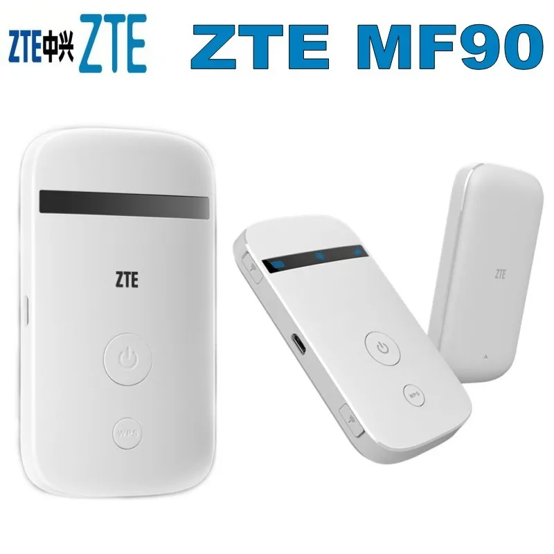 Разблокированный ZTE MF90 LTE 4G Карманный маршрутизатор точки доступа Wi Fi в партии 100