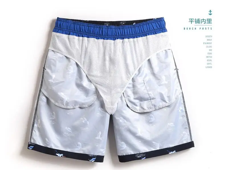 dos homens natação surf swim trunks boxers plus size homem forro
